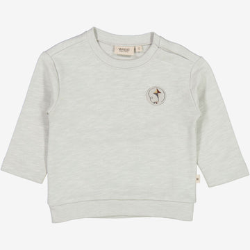 Wheat Main  Sweatshirt Kite Badge | Baby Sweatshirts 2251 highrise