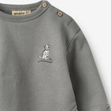Wheat Main Sweatshirt L/S Abel Sweatshirt 9624 flint