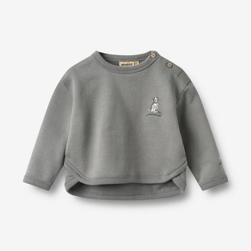 Wheat Main Sweatshirt L/S Abel Sweatshirt 9624 flint