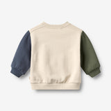 Wheat Main Sweatshirt L/S Elliot Embroidery Sweatshirt 3191 offwhite
