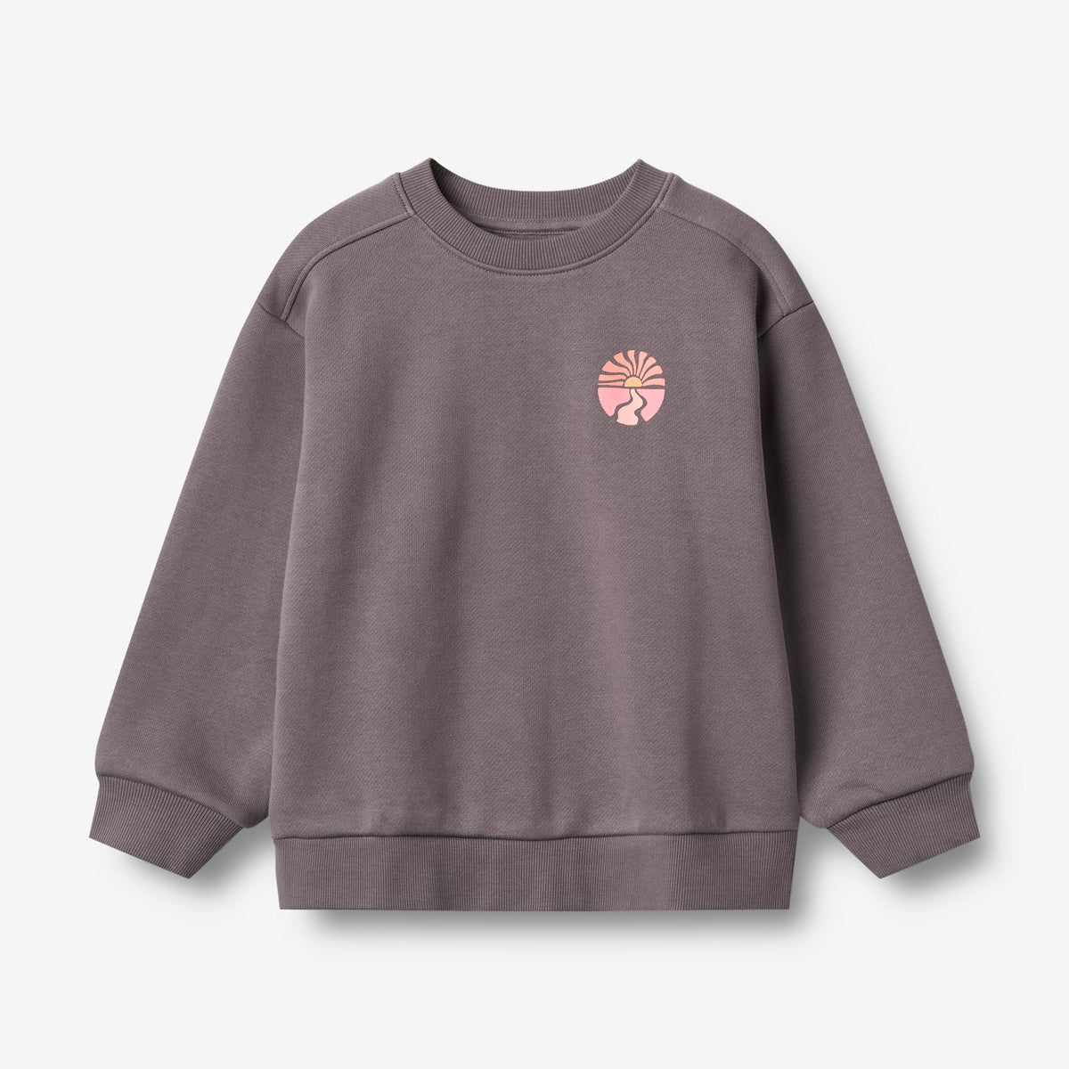 stone  sweat スウェット Sweatshirt L/S Ellis - purple stone – Wheat.eu