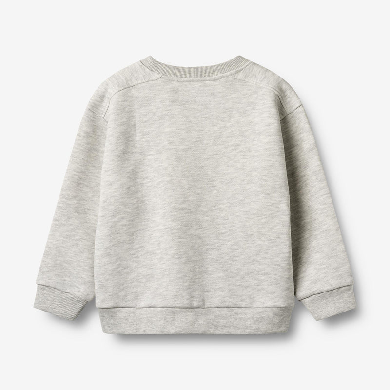 Wheat Main Sweatshirt L/S Ellis Sweatshirt 0220 light melange grey