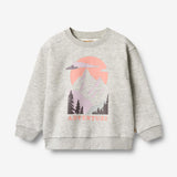 Wheat Main Sweatshirt L/S Ellis Sweatshirt 0220 light melange grey