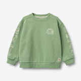 Wheat Main Sweatshirt L/S Ellis Sweatshirt 9645 jade green