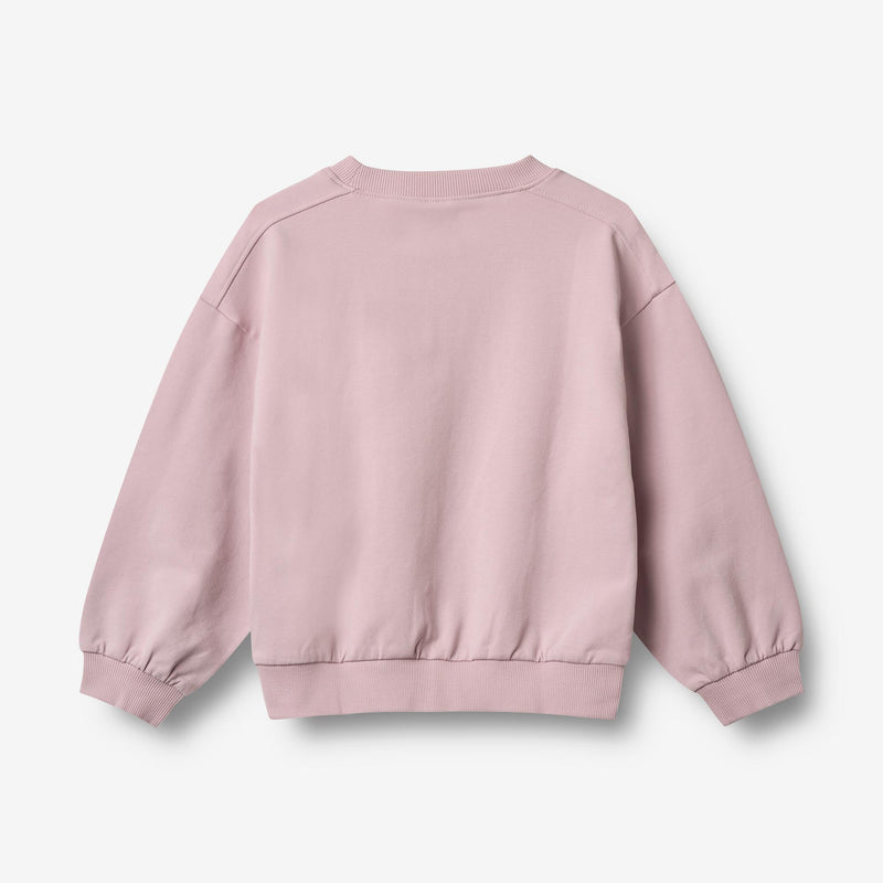 Wheat Main Sweatshirt L/S Embroidery Eliza Sweatshirt 9428 lavender mist
