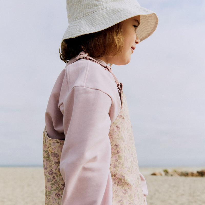 Wheat Main Sweatshirt L/S Embroidery Eliza Sweatshirt 9428 lavender mist