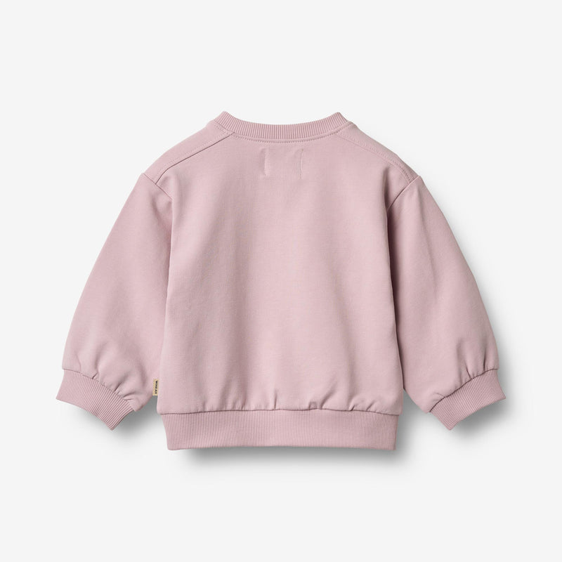 Wheat Main Sweatshirt L/S Embroidery Eliza Sweatshirt 9428 lavender mist