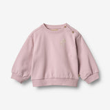 Wheat Main Sweatshirt L/S Embroidery Eliza Sweatshirt 9428 lavender mist