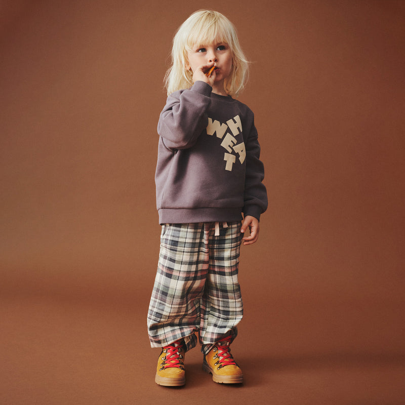 Wheat Main Sweatshirt L/S FP Lennon Sweatshirt 1035 purple stone