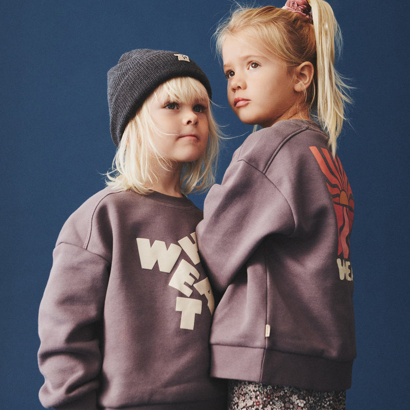 Wheat Main Sweatshirt L/S FP Lennon Sweatshirt 1035 purple stone