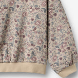 Wheat Main Sweatshirt L/S Lia Sweatshirt 9904 soft sand flowers