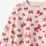 Wheat Main Sweatshirt L/S Lia Sweatshirt 9749 almond peach bows