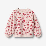 Wheat Main Sweatshirt L/S Lia Sweatshirt 9749 almond peach bows