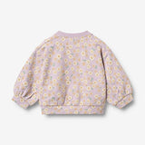 Wheat Main Sweatshirt L/S Lia Sweatshirt 2425 lavender daisies