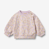Wheat Main Sweatshirt L/S Lia Sweatshirt 2425 lavender daisies
