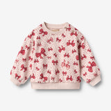Wheat Main Sweatshirt L/S Lia Sweatshirt 9749 almond peach bows