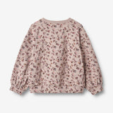 Wheat Main Sweatshirt L/S Lia Sweatshirts 1136 dry rose flower vine
