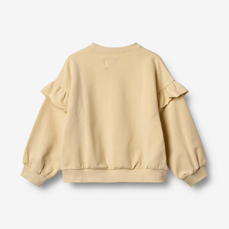 Wheat Main Sweatshirt L/S Lulle Sweatshirt 9421 chamomille