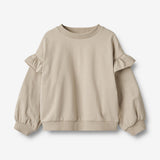 Wheat Main Sweatshirt L/S Lulle Sweatshirts 3231 soft beige