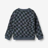 Wheat Main Sweatshirt L/S Sandro Sweatshirt 1311 navy blue check