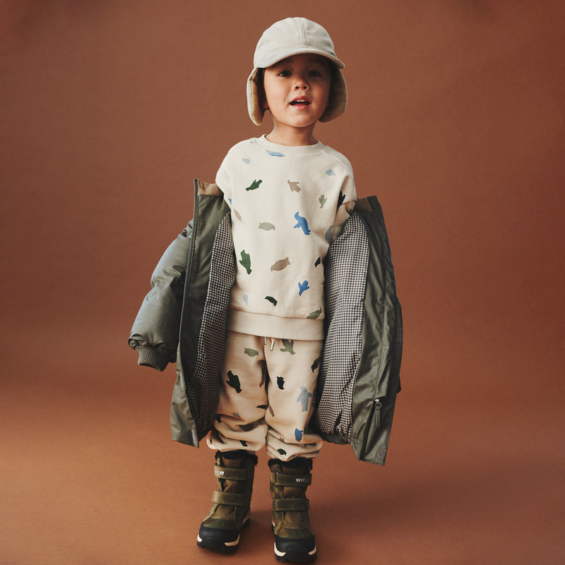 Wheat Main Sweatshirt L/S Sandro Sweatshirt 9563 offwhite penguins
