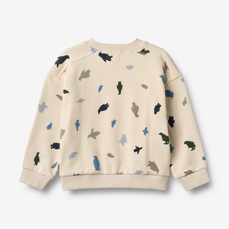 Wheat Main Sweatshirt L/S Sandro Sweatshirt 9563 offwhite penguins