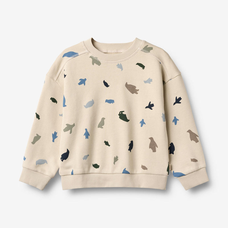 Wheat Main Sweatshirt L/S Sandro Sweatshirt 9563 offwhite penguins