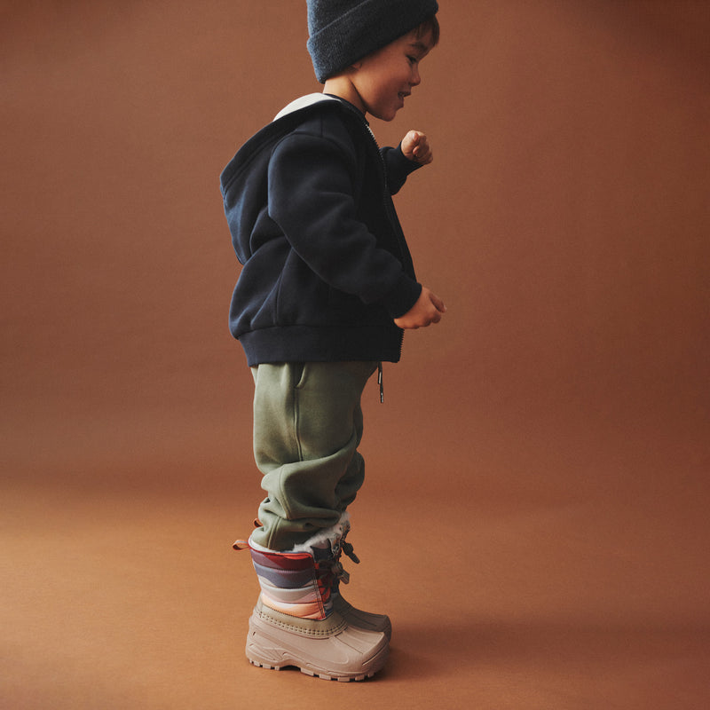 Wheat Main Sweatshirt L/S Zip Francis Sweatshirt 1432 navy