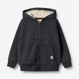 Wheat Main Sweatshirt L/S Zip Francis Sweatshirt 1432 navy