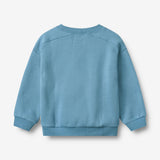 Wheat Main Sweatshirt L/S badge Sander Sweatshirt 9575 winter blue