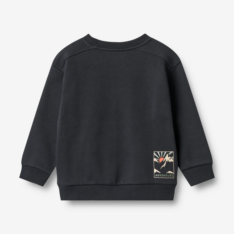 Wheat Main Sweatshirt L/S block Ellis Sweatshirt 1432 navy