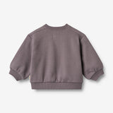 Wheat Main Sweatshirt L/S embroidery Eliza Sweatshirt 1035 purple stone