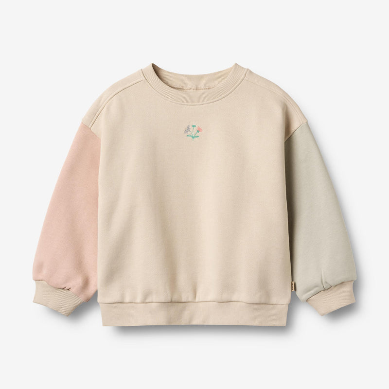 Wheat Main Sweatshirt L/S embroidery Elliot Sweatshirt 3191 offwhite