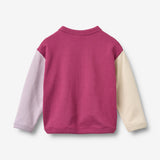 Wheat Main Sweatshirt L/S print Emery Sweatshirt 9702 magenta