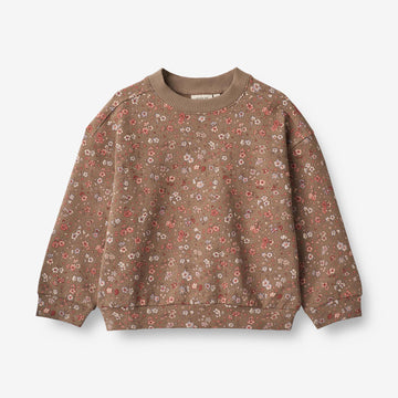 Wheat Main Sweatshirt Lia Sweatshirts 9503 cocoa brown meadow