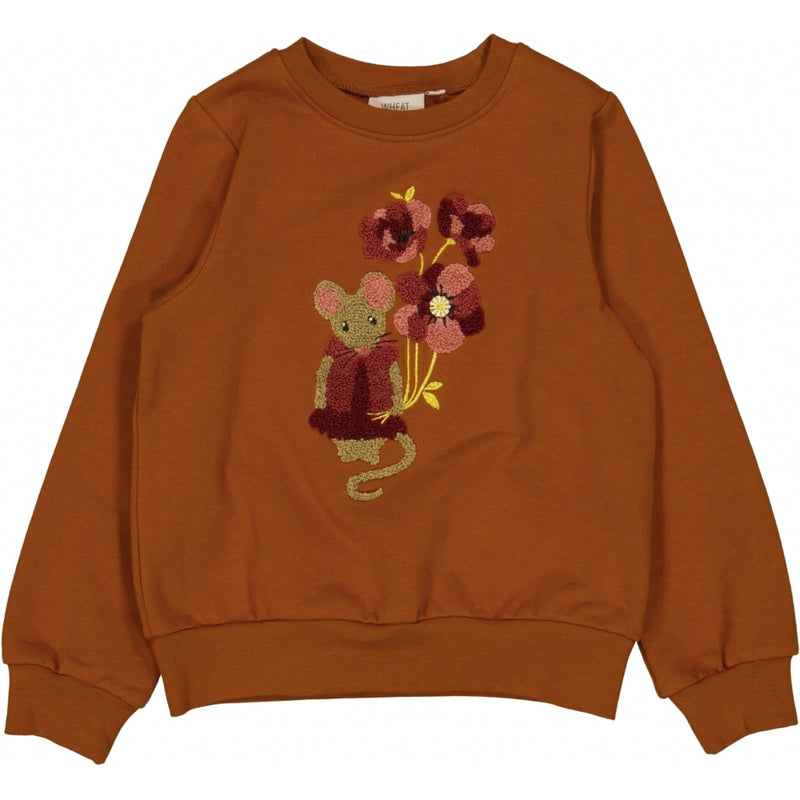 Wheat Main Sweatshirt Mouse Terry Sweatshirts 3024 cinnamon