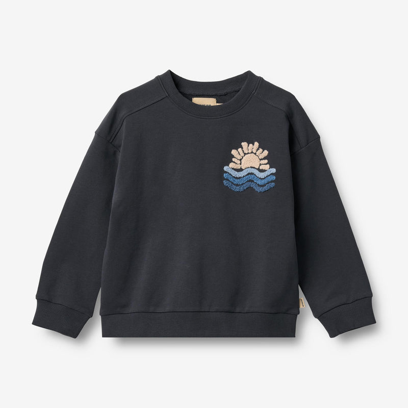 Wheat Main Sweatshirt Sander Sweatshirt 1432 navy