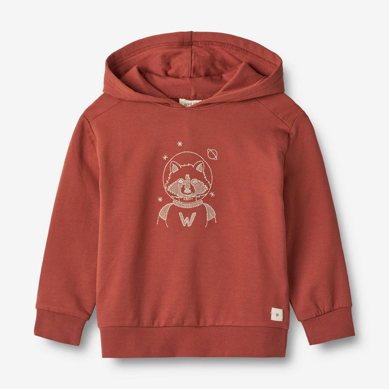 Wheat Main Sweatshirt Space Racoon Sweatshirts 2072 red