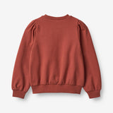 Wheat Main Sweatshirt Vega Embroidery Sweatshirts 2072 red