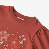 Wheat Main Sweatshirt Vega Embroidery Sweatshirts 2072 red