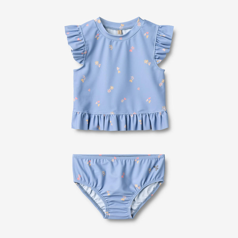 Wheat Main Swim Set 2-piece Alma Swimwear 9525 morning sky hearts