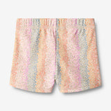 Wheat Main Swim Shorts Niki Swimwear 9506 rainbow flowers