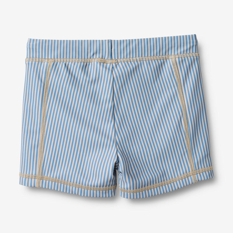 Wheat Main Swim Shorts Ulrik Swimwear 9580 blue swim stripe