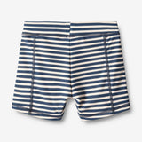 Wheat Main Swim Shorts Ulrik Swimwear 1325 indigo stripe