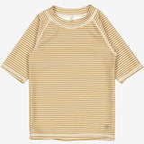 Wheat Swim T-Shirt Jackie SS Swimwear 5096 golden green stripe