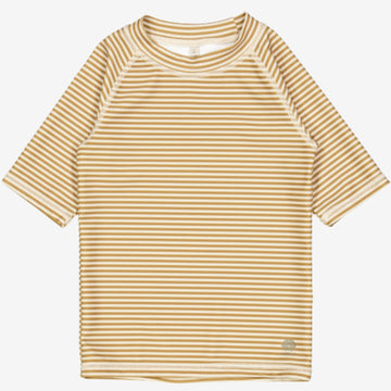 Wheat Main Swim T-Shirt Jackie SS Swimwear 5096 golden green stripe