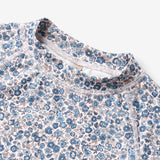 Wheat Main Swim T-Shirt S/S Jackie Swimwear 1301 blue flower meadow