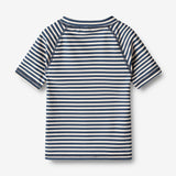 Wheat Main Swim T-Shirt S/S Jackie Swimwear 1325 indigo stripe