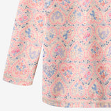 Wheat Main Swim T-shirt L/S Dilan T-Shirt 9650 pink heart flowers