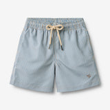 Wheat Main Swim Trunk Hansi Swimwear 9580 blue swim stripe